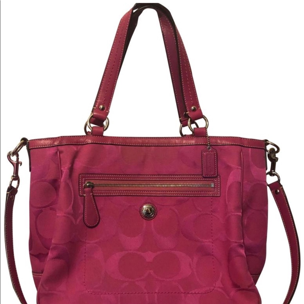 Authentic Pink Coach Purse
